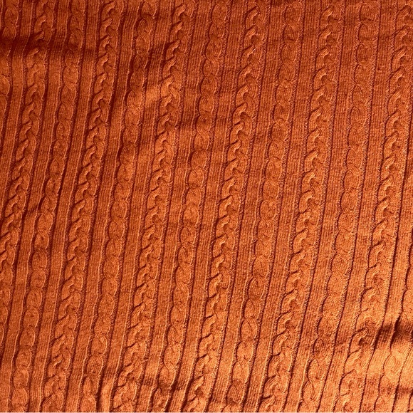 Autumnal Knit Quarter Sleeve Jumper Sweater L-XL - Picture 3 of 4